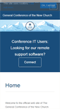 Mobile Screenshot of generalconference.org.uk